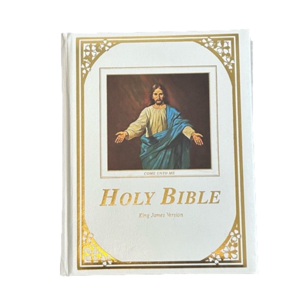 King James Version Holy Bible Come Unto Me Good Will Publishers 1990 11” x 9”